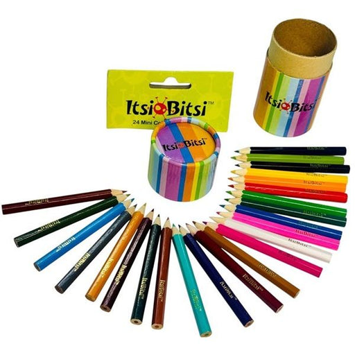 Itsi Bitsi 24 Mini Coloured Pencils