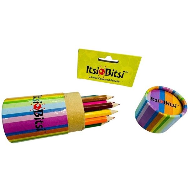 Itsi Bitsi 24 Mini Coloured Pencils