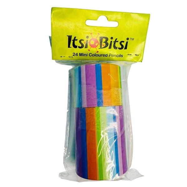 Itsi Bitsi 24 Mini Coloured Pencils