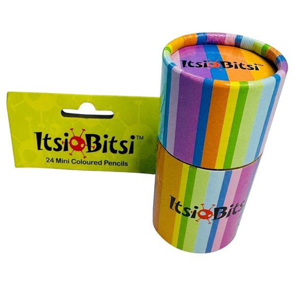 Itsi Bitsi 24 Mini Coloured Pencils
