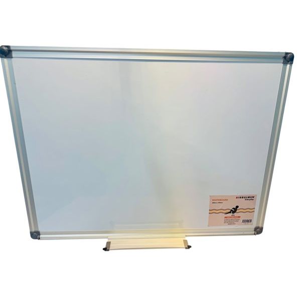 Bibbulmun Everyday Whiteboard 600mm x 450mm – Magnetic, Easy-Clean Surface with Marker Tray