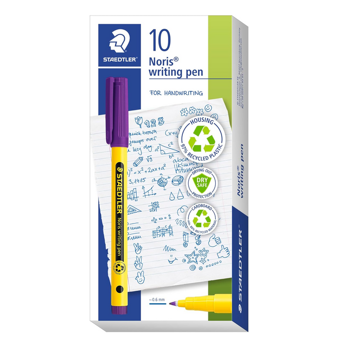 Staedtler Fineliner Noris Writing Pen - Violet Single