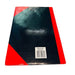Notebook Hardcover Ruled A4 200 Page Red/Black Ruled pages 100 Leaf Gloss Cover Non-Indexed