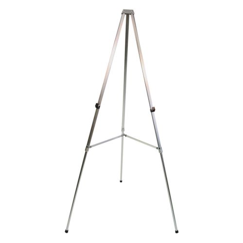 Visionchart Aluminium Tripod Easel 1.6m up to 1200 x 900mm Silver VEA001
