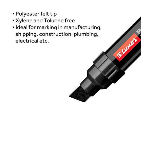 Luxor Jumbo Permanent Marker 810, Black