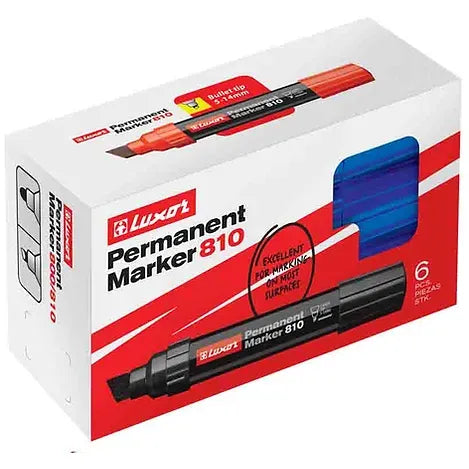 Luxor Jumbo Permanent Marker 810, Blue