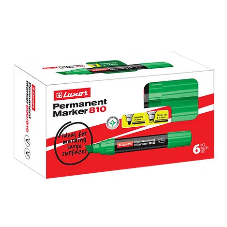 Luxor Jumbo Permanent Marker 810, Green