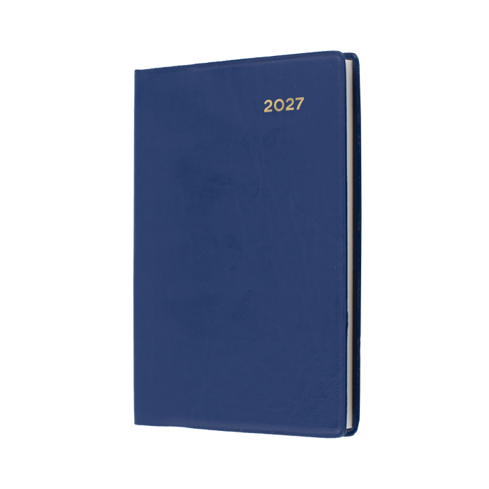 2027 Calendar Year Diary/Planner - 12 Month A7 Week to View - PVC Cover - Collins Belmont Range