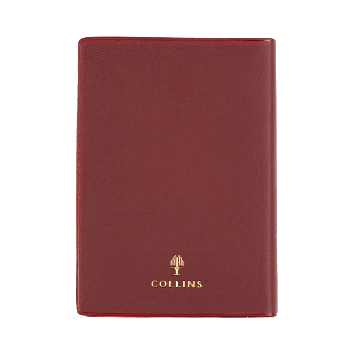 2027 Calendar Year Diary/Planner - 12 Month A7 Week to View - PVC Cover - Collins Belmont Range