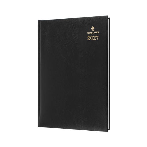 2027 Calendar Year Diary/Planner - 12 Month A4 Week to View - Hard Cover - Collins Sterling Range