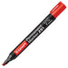 Luxor Permanent Marker 251, Red, Chisel Point