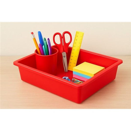 Small Red Tub Storage – 70H x 290W x 395D mm – Pack of 3