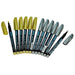 Luxor Metallic Marker Gold & Silver – Pack of 12 Bullet Tip Pens