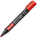 Luxor Permanent Marker 271, Red, Chisel Point