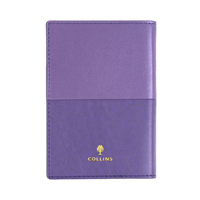 2027 Calendar Year Diary/Planner - 12 Month B7R Week to View - Soft PU Cover - Collins Vanessa Range