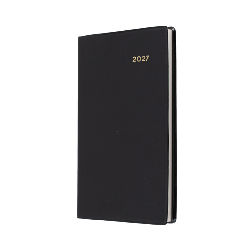 2027 Calendar Year Diary/Planner - 12 Month B7R Week to View - PVC Cover - Collins Belmont Range