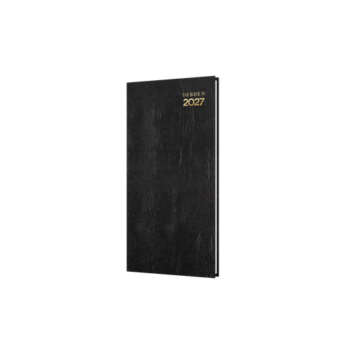 2027 Calendar Year Diary/Planner - 12 Month B6/7 Slimline Week to View - Hard Cover - Collins Kyoto