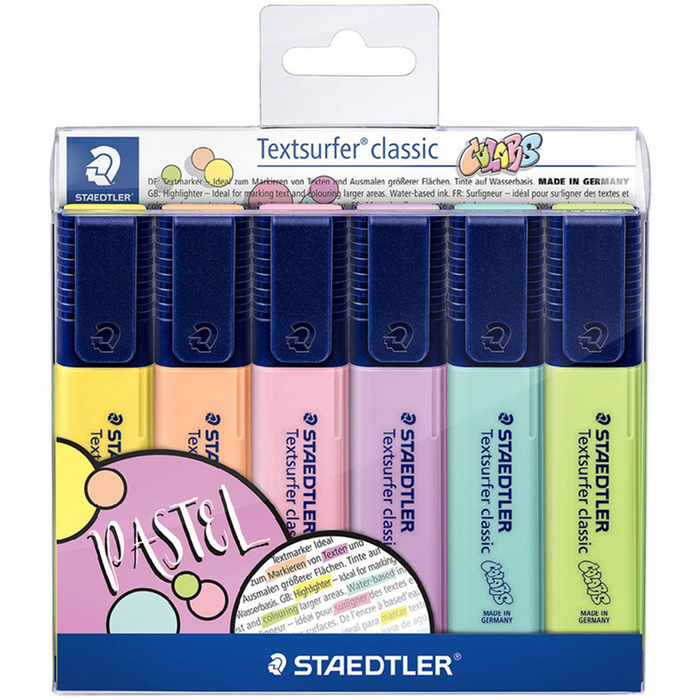 Staedtler Textsurfer Classic Highlighter Set - 6 Pack