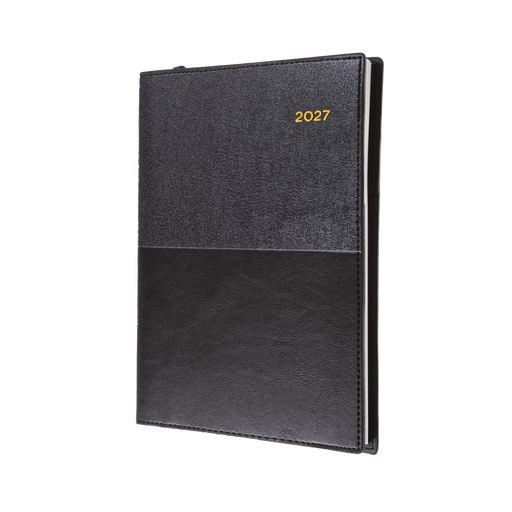 2027 Calendar Year Diary/Planner - 12 Month A6 Week to View - Soft PU Cover - Collins Vanessa Range
