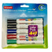 Luxor Whiteboard Marker Pen Set – Pack of 5 (4+1 Value Pack)