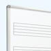 DuraWrite Music Staff Whiteboard 1500 x 1200mm Standard Frame