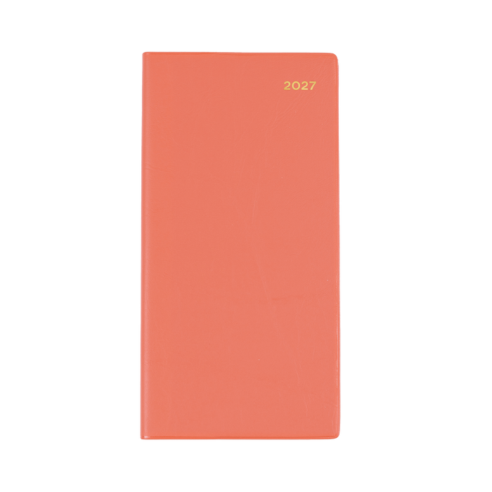 2027 Calendar Year Diary/Planner - 12 Month B6/7 Slimline Week to View - PVC Cover - Collins