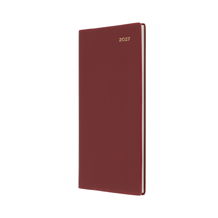 2027 Calendar Year Diary/Planner - 12 Month B6/7 Slimline Week to View - PVC Cover - Collins