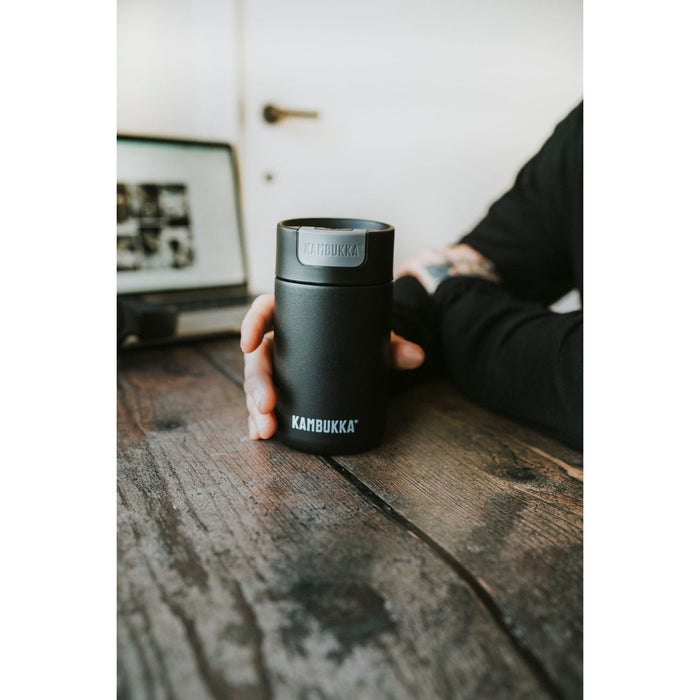Kambukka Olympus S/S Tumbler 300ml Jet Black