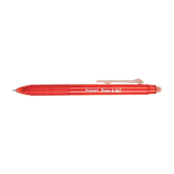 Luxor Erase-A-Gel Pen 0.7mm – Pack of 12