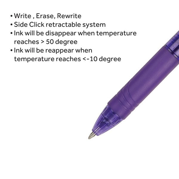 Luxor Erase-A-Gel Pen 0.7mm – Pack of 12