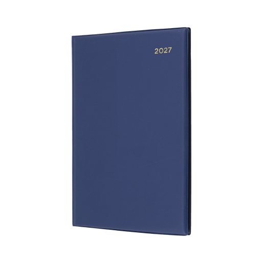 2027 Calendar Year Diary/Planner - 12 Month A5 Week to View - PVC Cover - Collins Belmont Range