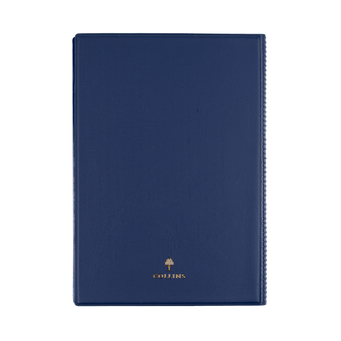 2027 Calendar Year Diary/Planner - 12 Month A5 Week to View - PVC Cover - Collins Belmont Range