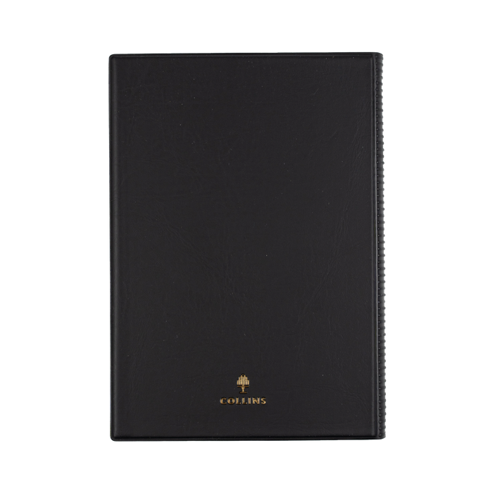 2027 Calendar Year Diary/Planner - 12 Month A5 Week to View - PVC Cover - Collins Belmont Range