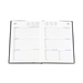 2027 Calendar Year Diary/Planner - 12 Month A5 Week to View - PVC Cover - Collins Belmont Range