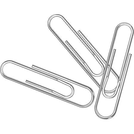 BIBBULMUN Paper Clips – 50mm, Pack of 100, Everyday Office Essentials