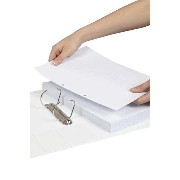 Bibbulmun Insert Binder A4 2D Ring 38mm White