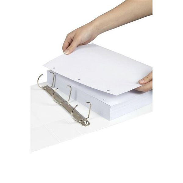 Bibbulmun Insert Binder A4 3D Ring 38mm White
