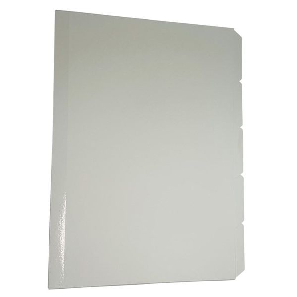 Bibbulmun A4 Manila Dividers – 5 Tabs – Plain White