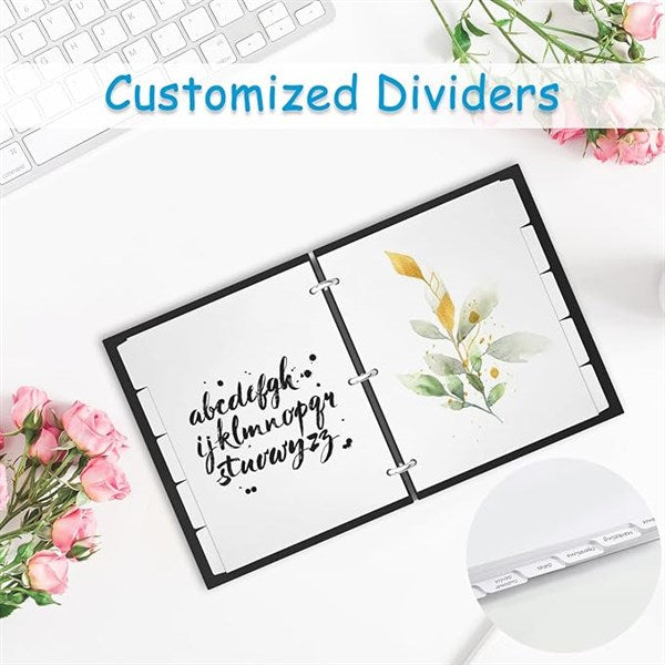 Bibbulmun Manila Divider A4 5 Tab Unpunched Plain White