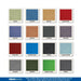 Visionchart Wrapped Velour Pinboard Frameless 1200 x 1200mm