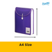 Bantex Top Load Attache File A4 Violet