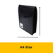 Bantex Top Load Attache File A4 Black