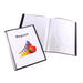 Bantex Fixed Insert Display Books PP A4 40 Pockets Black