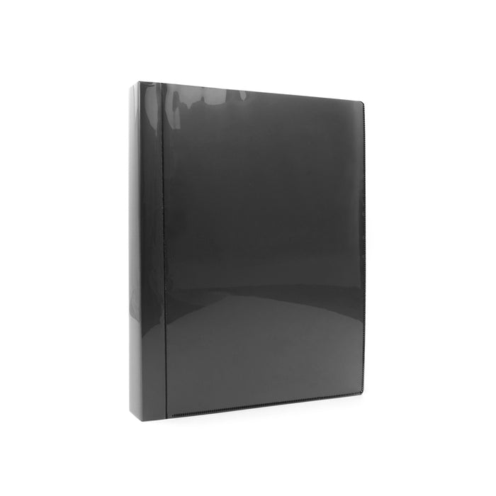 Bantex Fixed Insert Display Books PP A4 40 Pockets Black