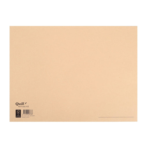 Quill Kraft Folio with Flap A3