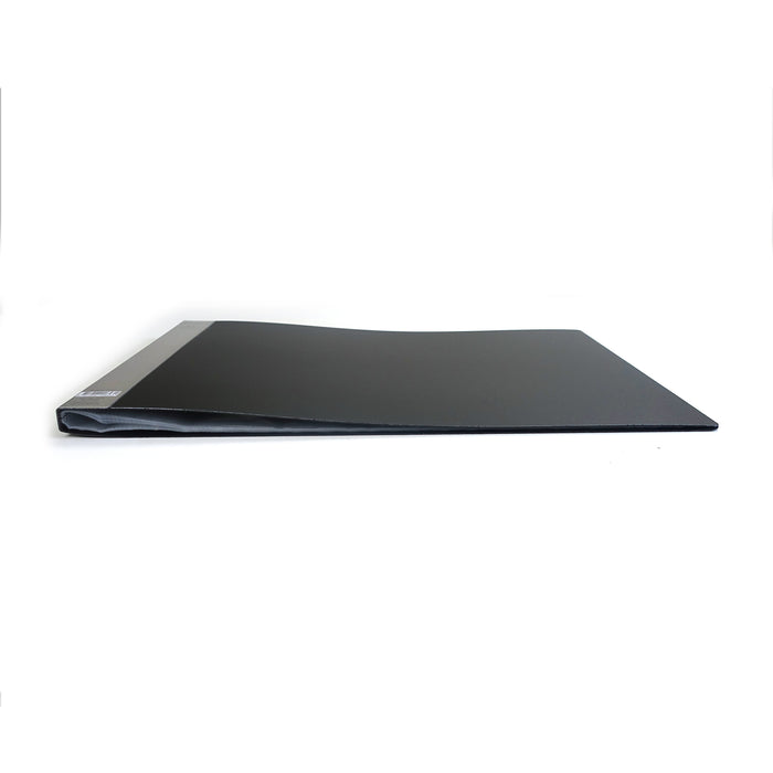 Quill Display Book Fixed PP A3 20 Pockets Landscape Black