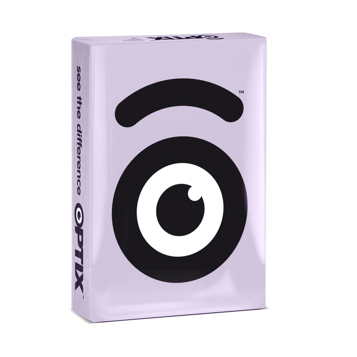 Optix Paper A4 80gsm Pack 500 Cadi Lilac