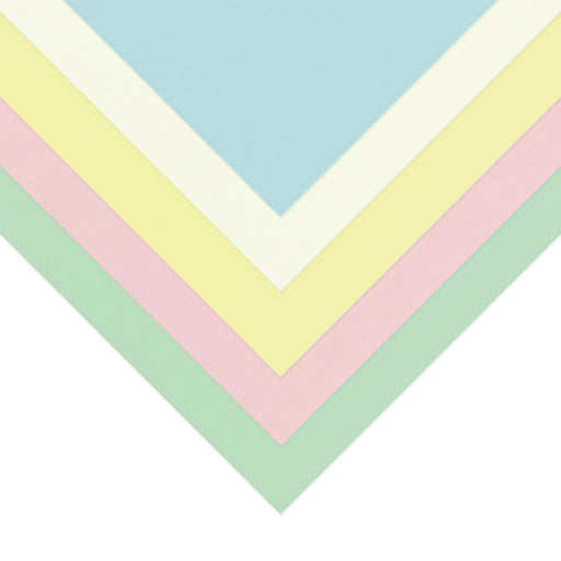 Quill Coloured Board 210gsm A4 Pack 100 Pastel Assorted