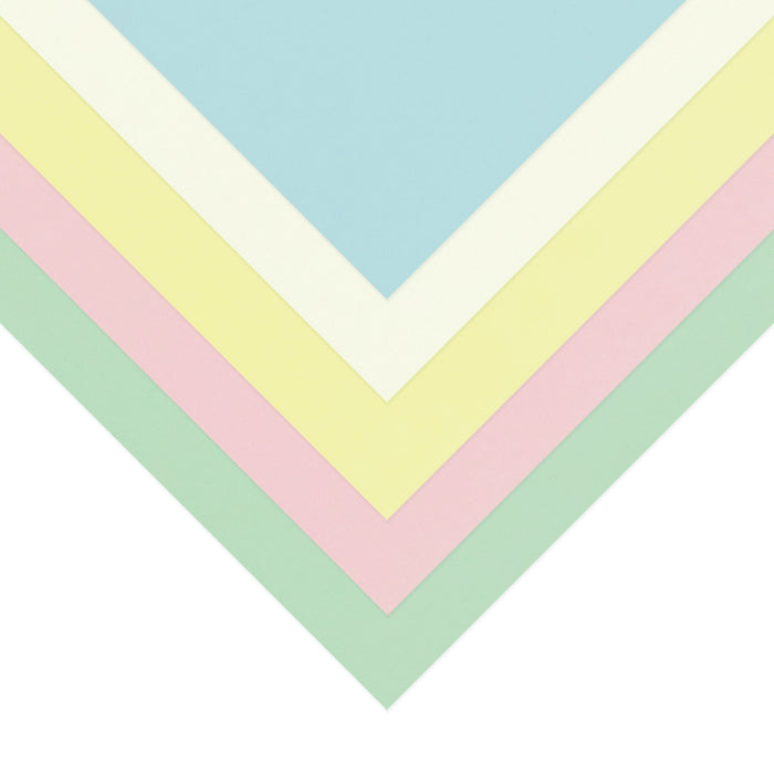 Quill Coloured Board 210gsm A4 Pack 100 Pastel Assorted