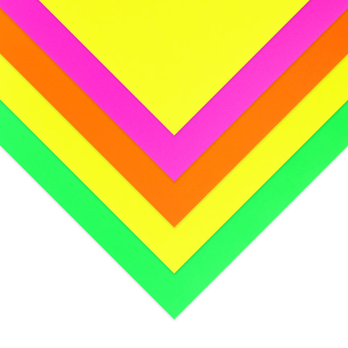 Quill Fluoro Board A3 Pack 5 Assorted